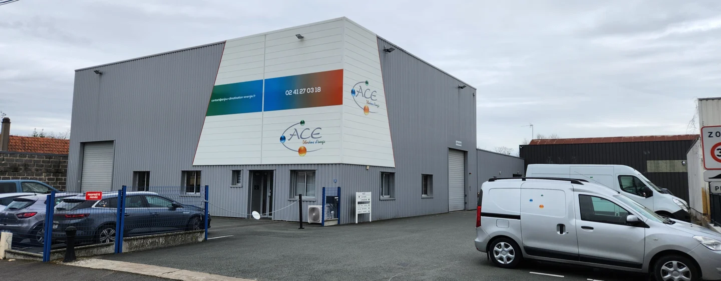 Locaux du professionnel — ACE Anjou Climatisation Energie